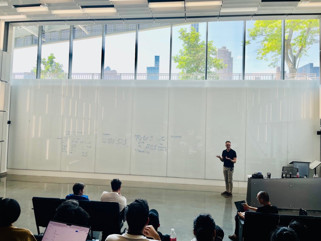 Jens Groth presenting at IC3 Blockchain Camp 2023